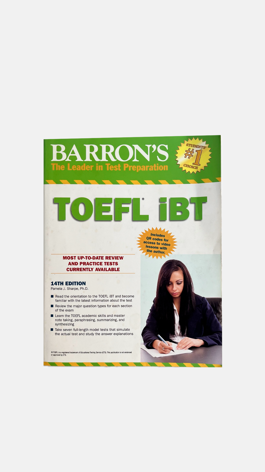 Libro Barrons TOEFL IBT